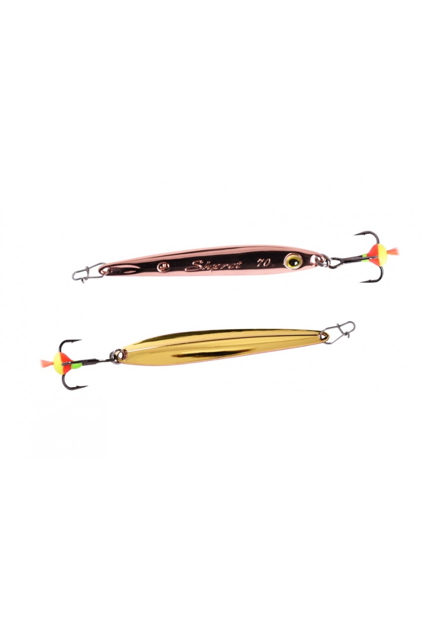 Блесна вертикальная ECOPRO Shprot, 75мм, 13г, BL/SRF Блесна вертикальная ECOPRO Shprot, 75мм, 13г, BL/SRF