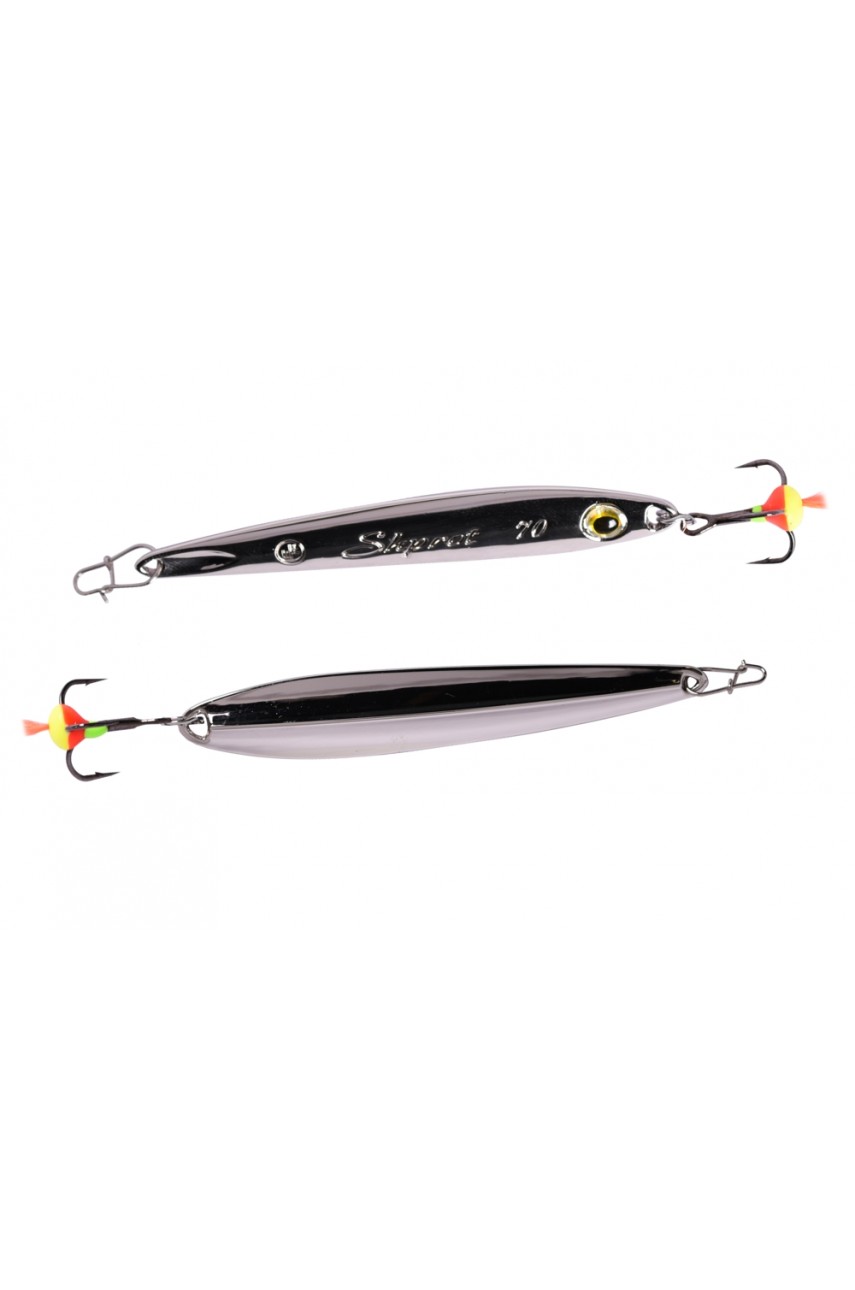 Блесна вертикальная ECOPRO Shprot, 75мм, 13г, BL/SRF Блесна вертикальная ECOPRO Shprot, 75мм, 13г, BL/SRF