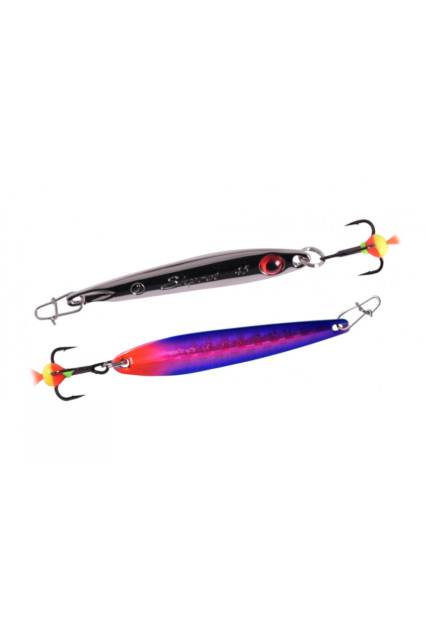 Блесна вертикальная ECOPRO Shprot, 75мм, 13г, BL/SRF Блесна вертикальная ECOPRO Shprot, 75мм, 13г, BL/SRF