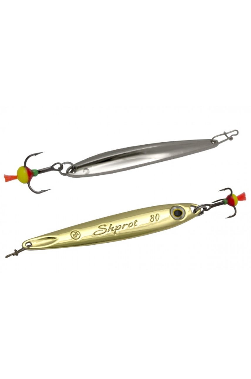Блесна вертикальная ECOPRO Shprot, 75мм, 13г, BL/SRF Блесна вертикальная ECOPRO Shprot, 75мм, 13г, BL/SRF