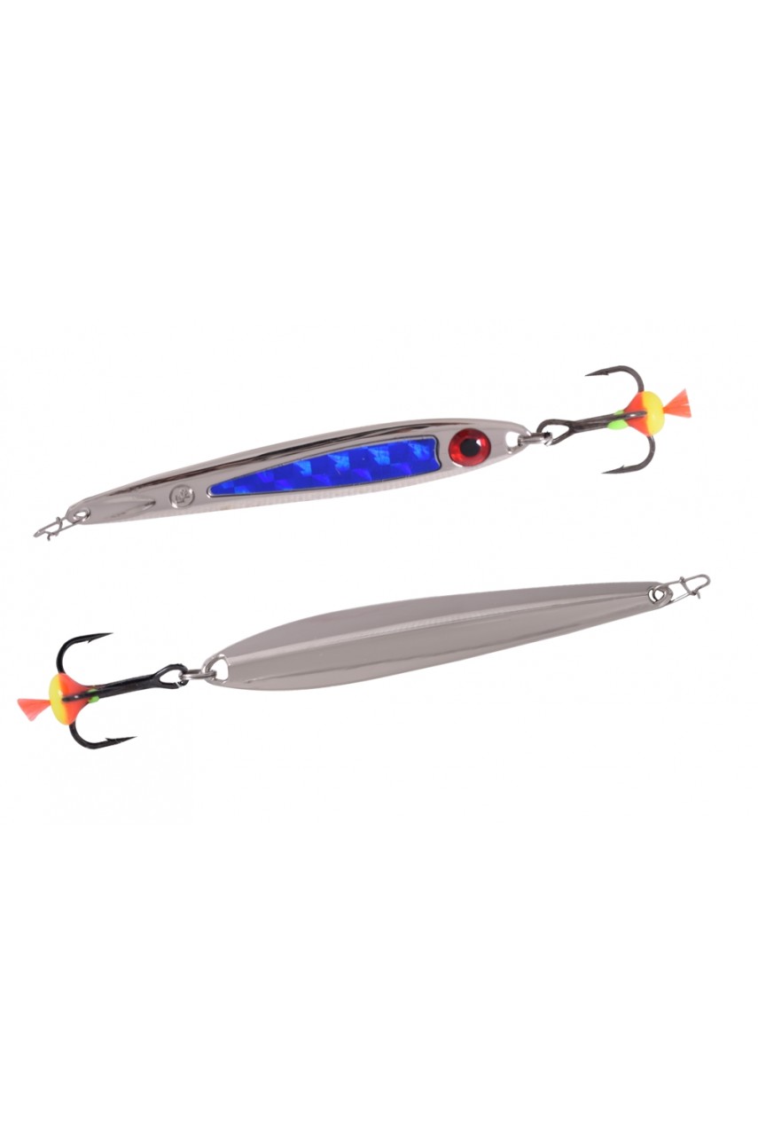 Блесна вертикальная ECOPRO Shprot, 75мм, 13г, BL/SRF Блесна вертикальная ECOPRO Shprot, 75мм, 13г, BL/SRF