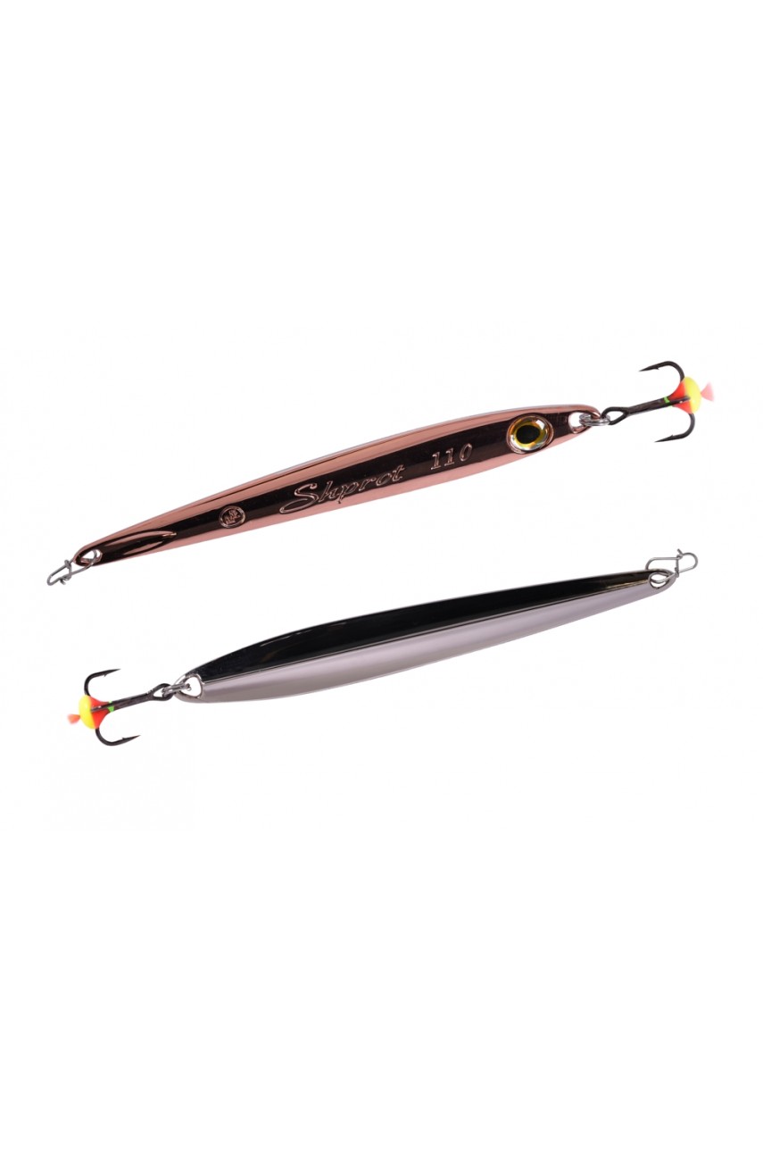 Блесна вертикальная ECOPRO Shprot, 75мм, 13г, BL/SRF Блесна вертикальная ECOPRO Shprot, 75мм, 13г, BL/SRF