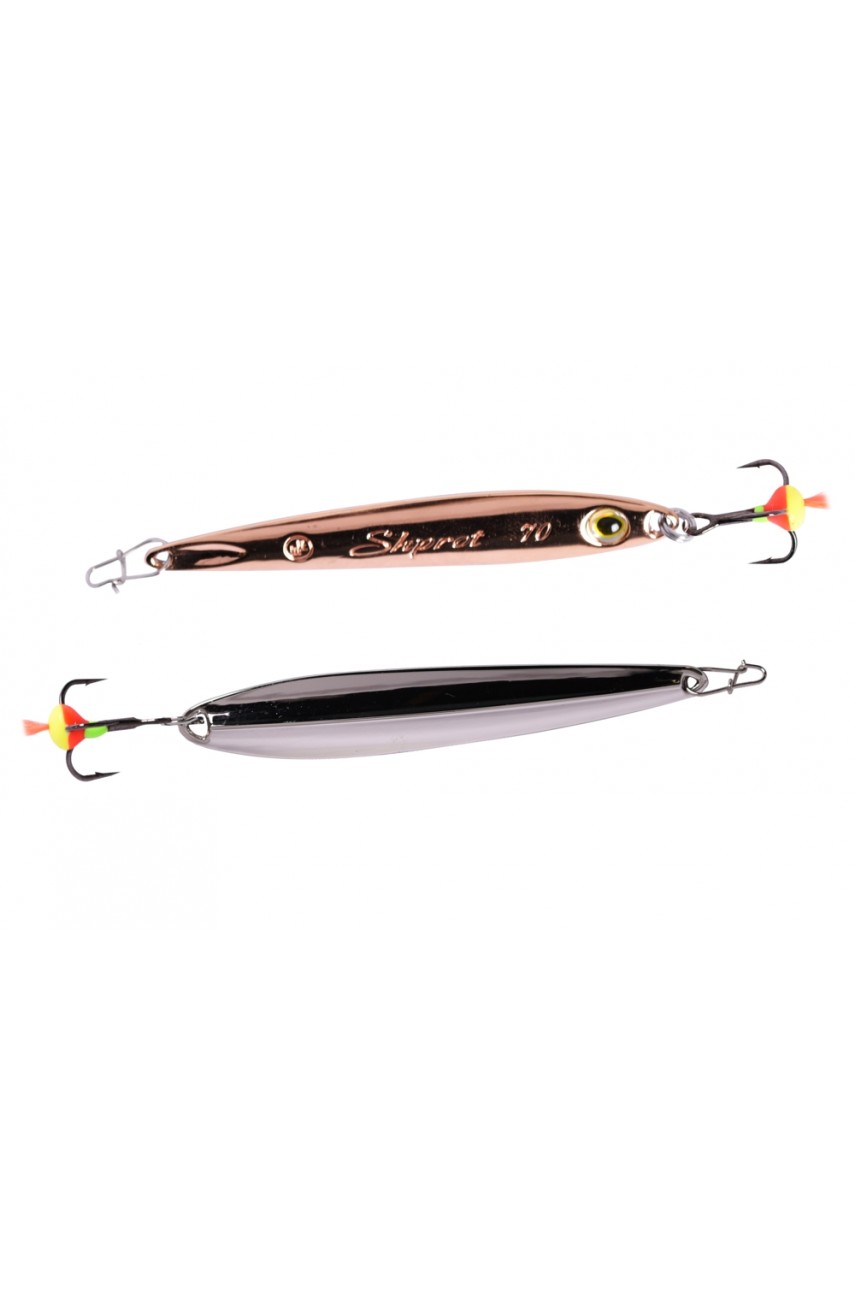 Блесна вертикальная ECOPRO Shprot, 75мм, 13г, BL/SRF Блесна вертикальная ECOPRO Shprot, 75мм, 13г, BL/SRF