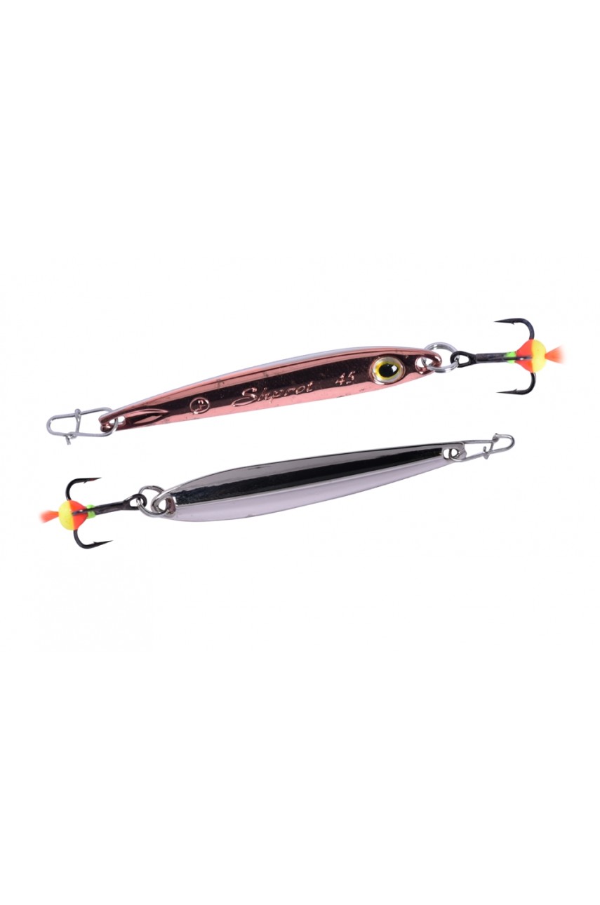 Блесна вертикальная ECOPRO Shprot, 75мм, 13г, BL/SRF Блесна вертикальная ECOPRO Shprot, 75мм, 13г, BL/SRF