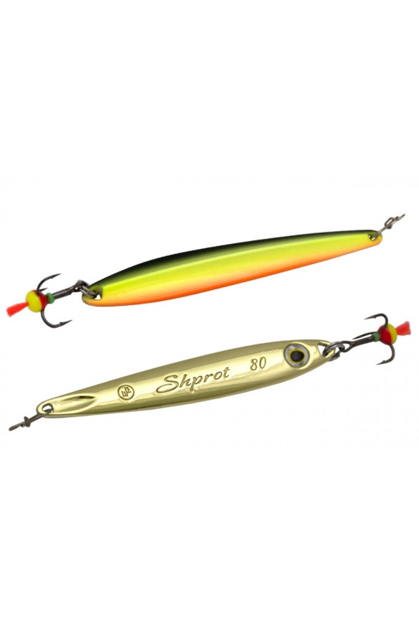 Блесна вертикальная ECOPRO Shprot, 75мм, 13г, BL/SRF Блесна вертикальная ECOPRO Shprot, 75мм, 13г, BL/SRF