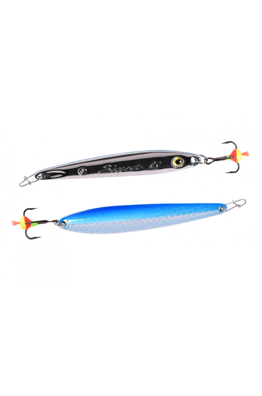 Блесна вертикальная ECOPRO Shprot, 75мм, 13г, BL/SRF Блесна вертикальная ECOPRO Shprot, 75мм, 13г, BL/SRF