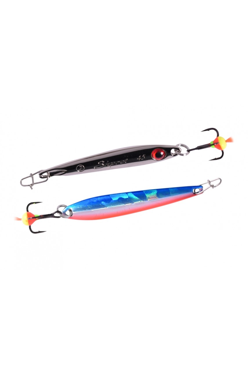 Блесна вертикальная ECOPRO Shprot, 75мм, 13г, BL/SRF Блесна вертикальная ECOPRO Shprot, 75мм, 13г, BL/SRF