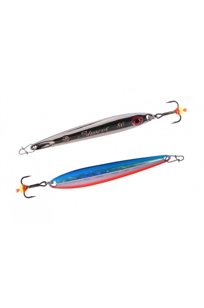Блесна вертикальная ECOPRO Shprot, 75мм, 13г, BL/SRF Блесна вертикальная ECOPRO Shprot, 75мм, 13г, BL/SRF