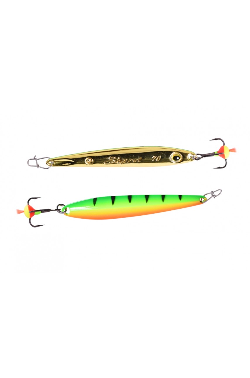 Блесна вертикальная ECOPRO Shprot, 75мм, 13г, BL/SRF Блесна вертикальная ECOPRO Shprot, 75мм, 13г, BL/SRF