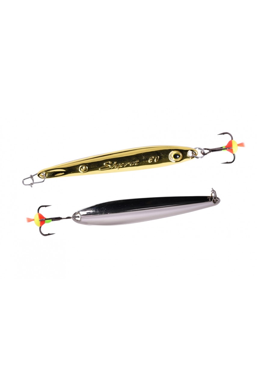 Блесна вертикальная ECOPRO Shprot, 75мм, 13г, BL/SRF Блесна вертикальная ECOPRO Shprot, 75мм, 13г, BL/SRF