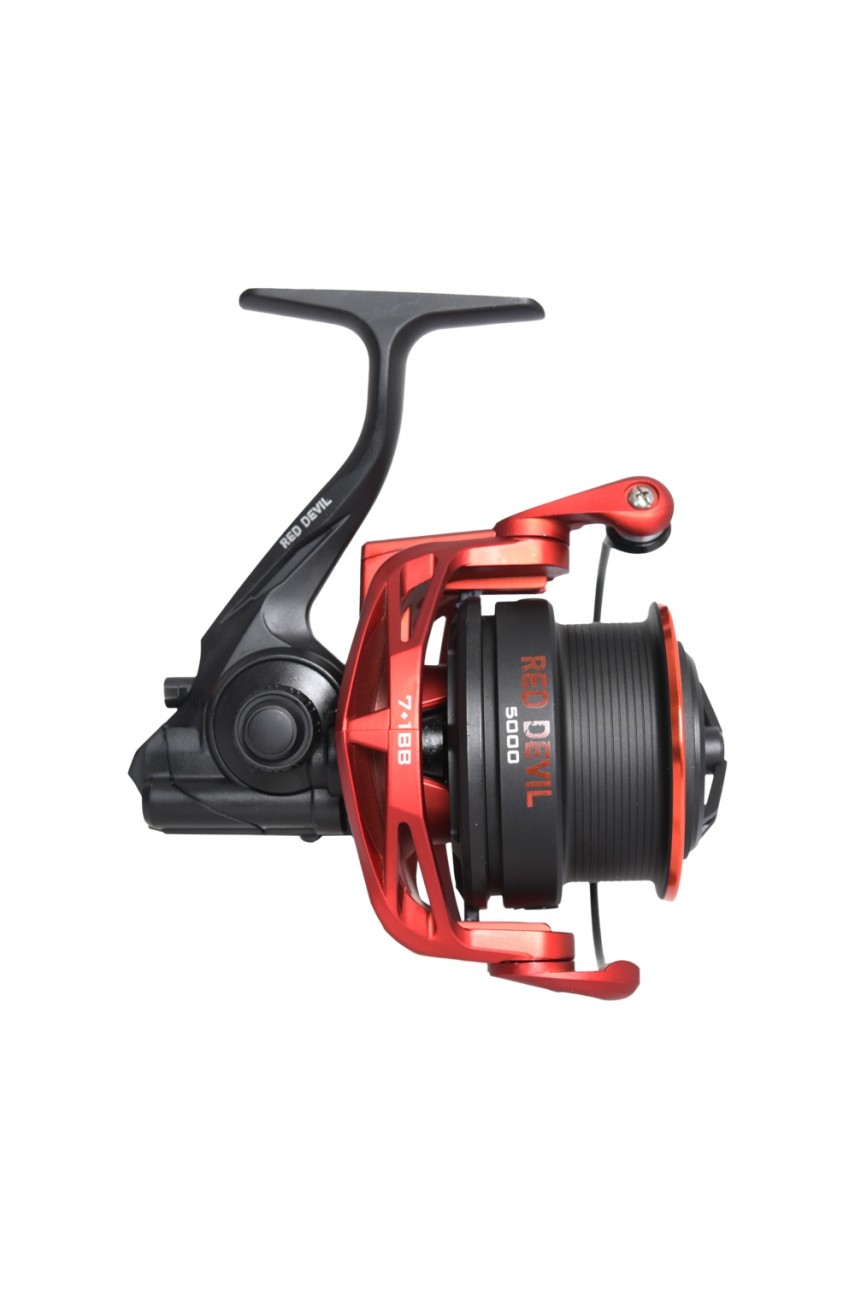 Катушка безынерционная фидерная Maximus Red Devil 6000 (7+1 подш.) Катушка безынерционная фидерная Maximus Red Devil 6000 (7+1 подш.)
