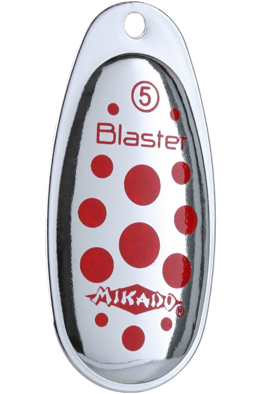 Блесна вращающаяся Mikado BLASTER № 4 серебро / 10 модель PMB-OBL-4S-10 от Mikado