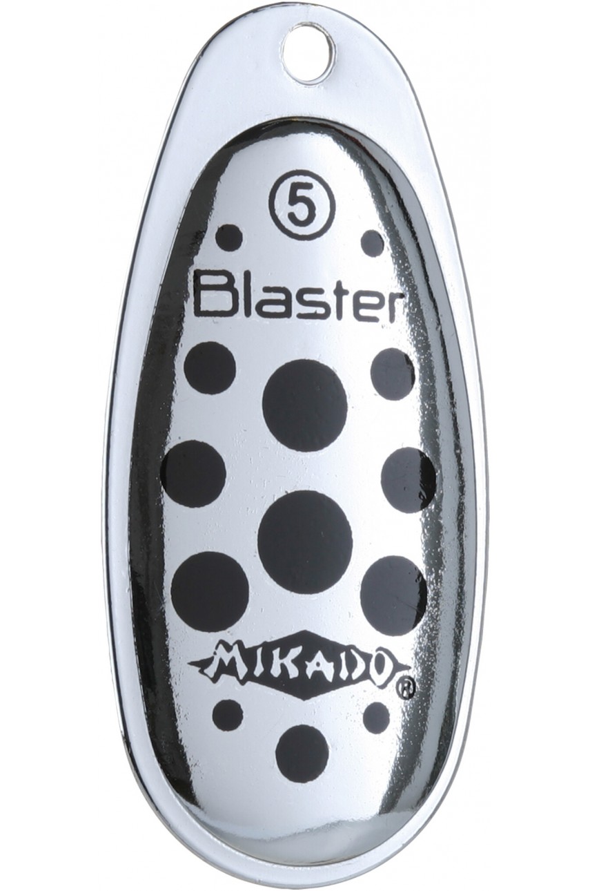 Блесна вращающаяся Mikado BLASTER № 4 серебро / 11 модель PMB-OBL-4S-11 от Mikado
