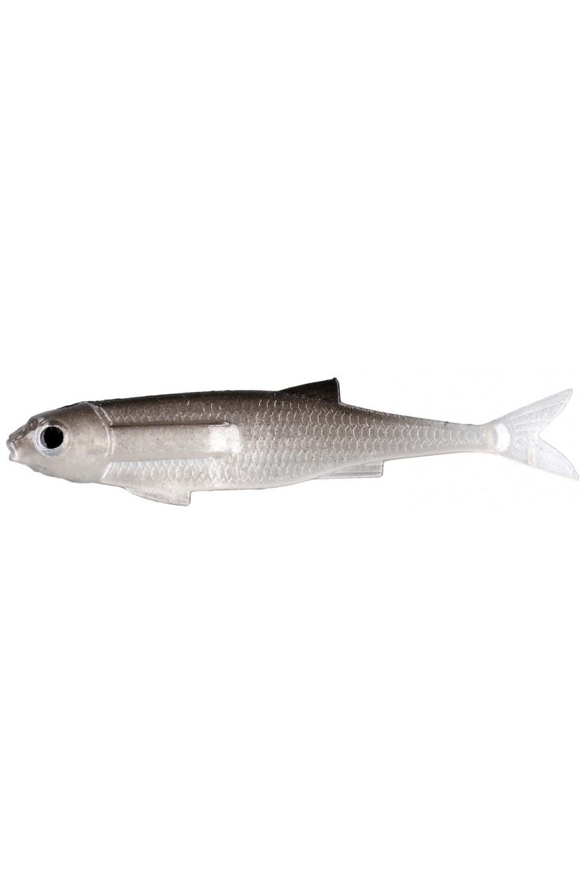 Виброхвост Mikado FLAT FISH 7 см. / BLEAK  (7 шт )
