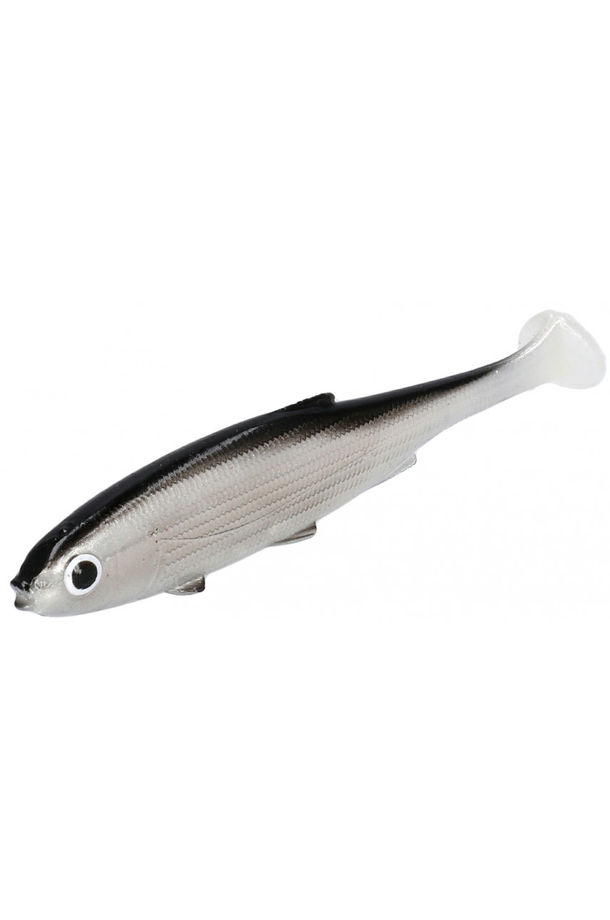 Виброхвост Mikado REAL FISH 8.5 см. / BLEAK  (5 шт ) модель PMRFR-8.5-BLEAK от Mikado