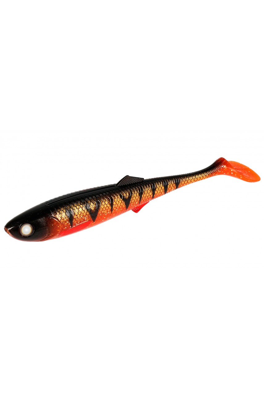 Виброхвост Mikado Sicario 8.5 см. Orange Perch (5 шт.)