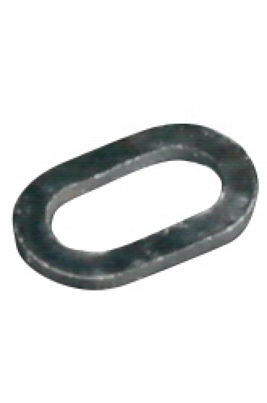 Кольцо Mikado овальной формы 6.0 мм. (черный) ( 25 шт.)