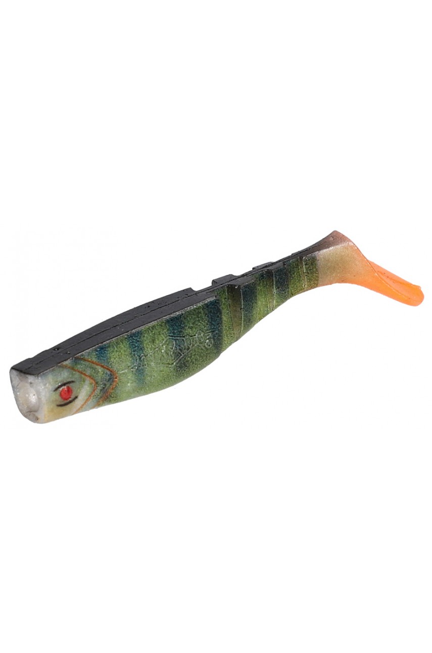 Виброхвост Mikado FISHUNTER 8 см / 3D-PERCH ( 5 шт.)