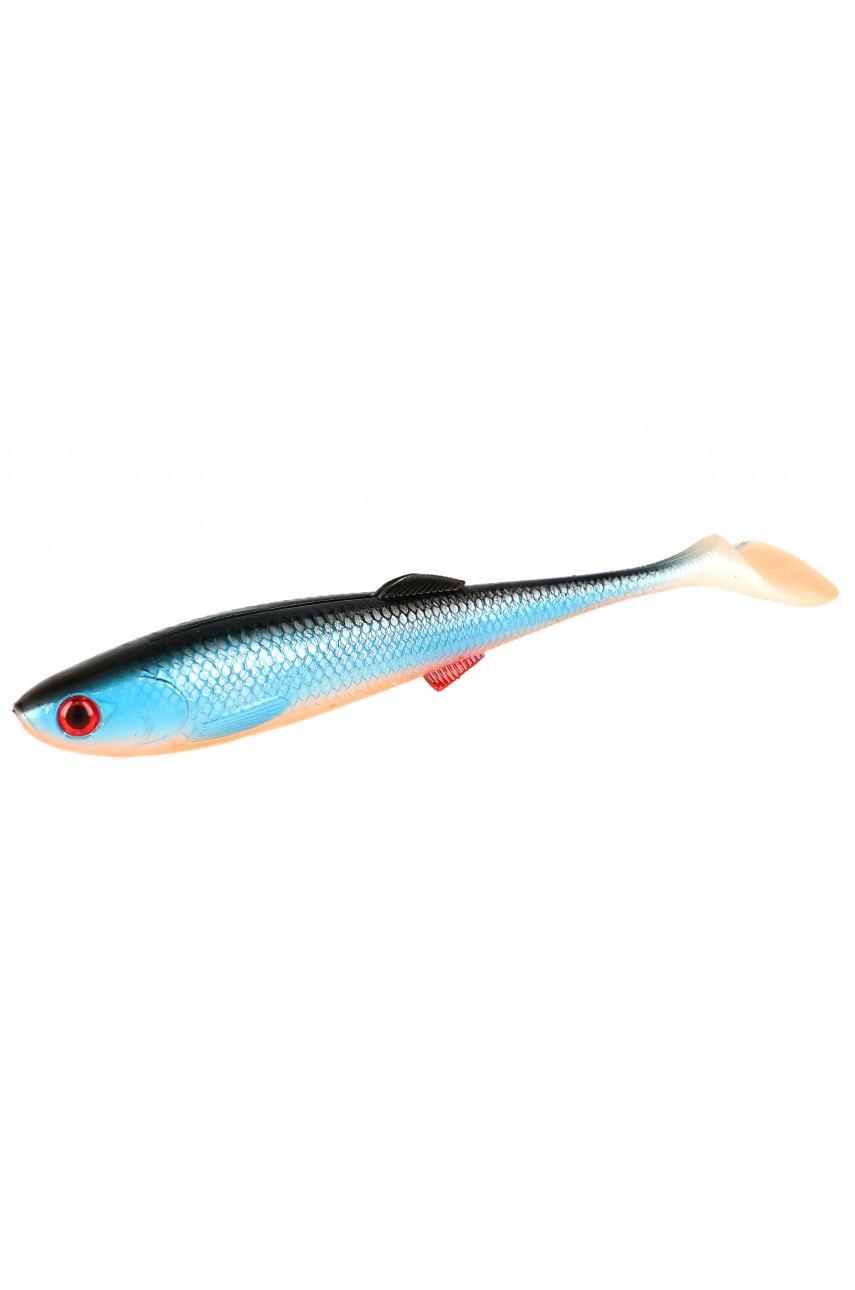 Виброхвост Mikado Sicario 8.5 см. Blue Roach (5 шт.)