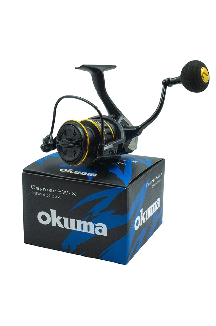 Катушка OKUMA Ceymar SW-X 4000XA Extreme Speed 6.2:1 (ТО) Катушка OKUMA Ceymar SW-X 4000XA Extreme Speed 6.2:1 (ТО)