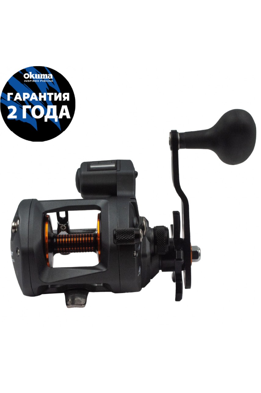 Катушка OKUMA Cold Water CW 15DA Line Counter RH Trolling 5.1:1