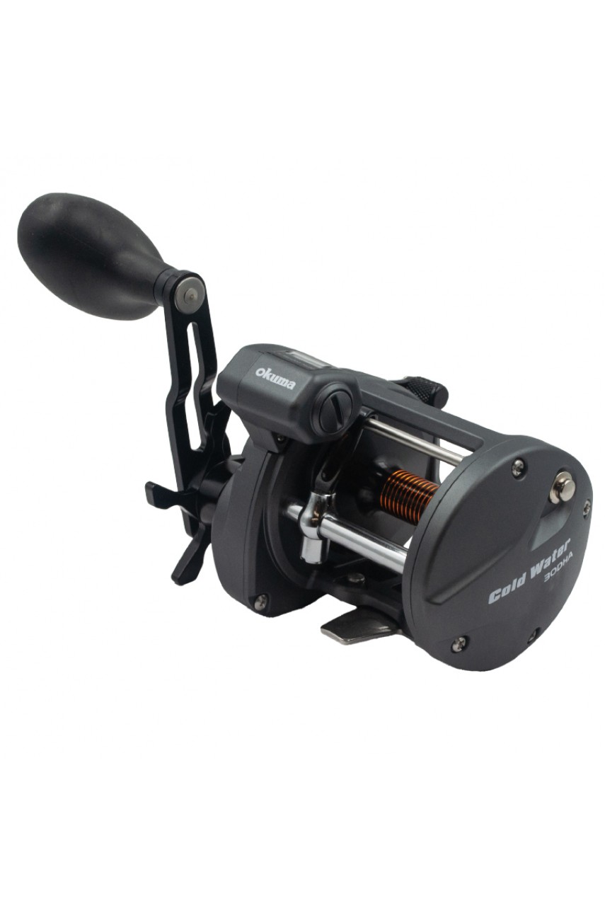 Катушка OKUMA Cold Water CW 30DHA Line Counter RH Trolling High Speed 6.2:1 Катушка OKUMA Cold Water CW 30DHA Line Counter RH Trolling High Speed 6.2:1