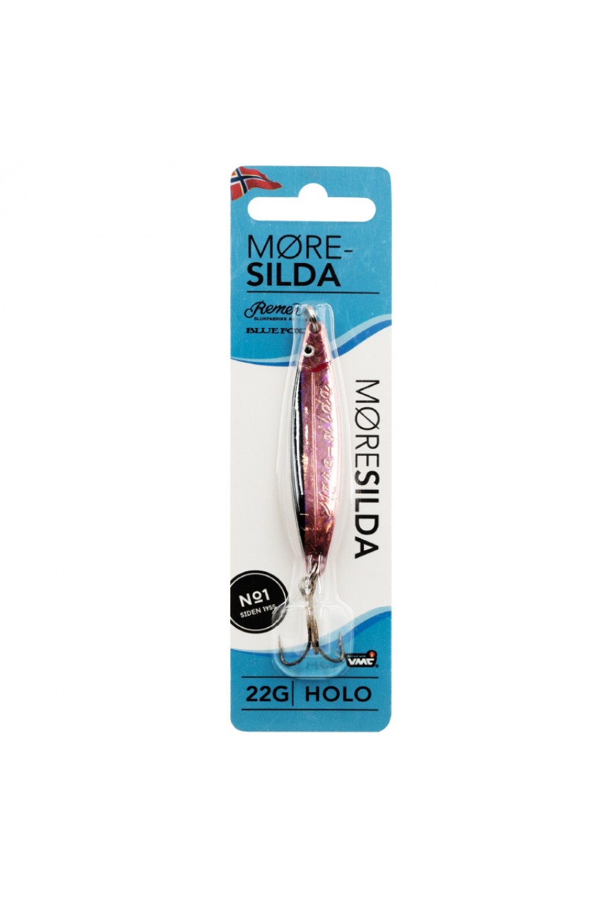 Блесна колебл. BLUE FOX Moresilda Holographic 22 /04 (Copper Black)