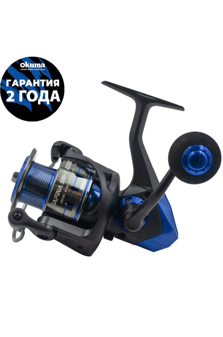 Катушка OKUMA Safina SW-X 4000A 5.0:1 with Flite drive