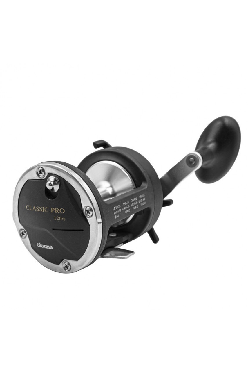 Катушка OKUMA Classic Pro XP 452C 16lbs RH Trolling 4.0:1