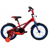 Детский велосипед TECH TEAM Quattro 12' красный (сталь) NN002660