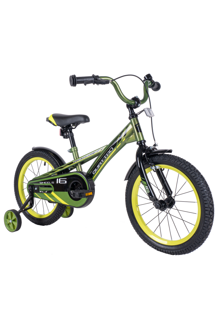 Детский велосипед TECH TEAM QUATTRO хаки 20' NN002674