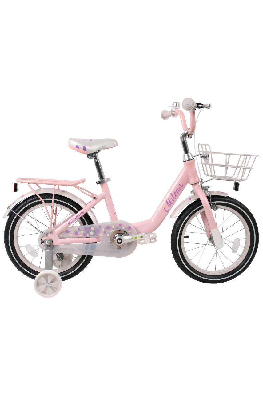 Детский велосипед TECH TEAM MILENA бело-розовый 16 ' NN003834