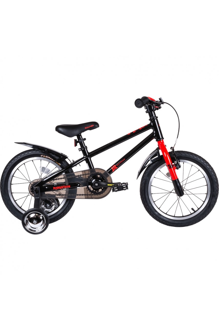 Детский велосипед TECH TEAM GULLIVER 18' черный (алюмин) NN007373