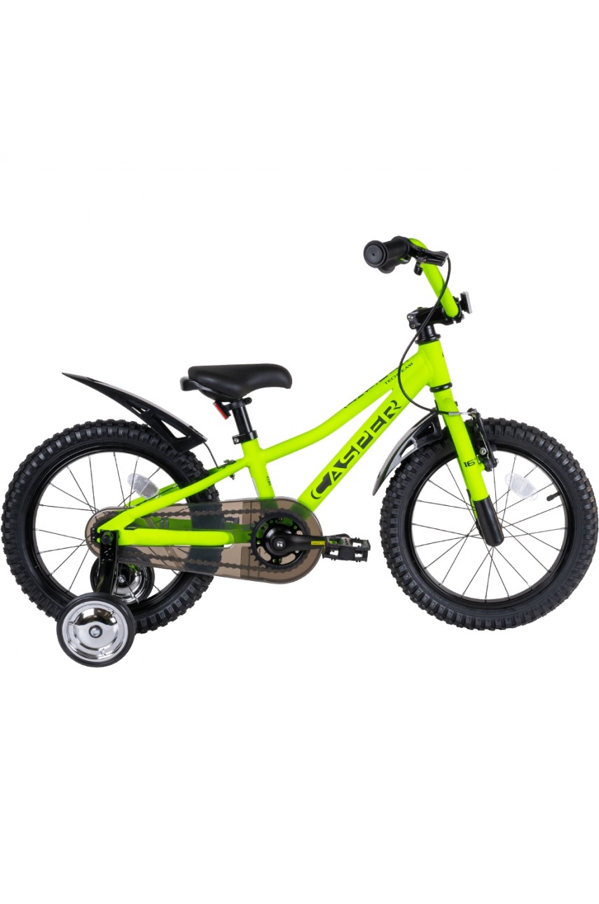 Детский велосипед TECH TEAM CASPER 16' зеленый NN007377