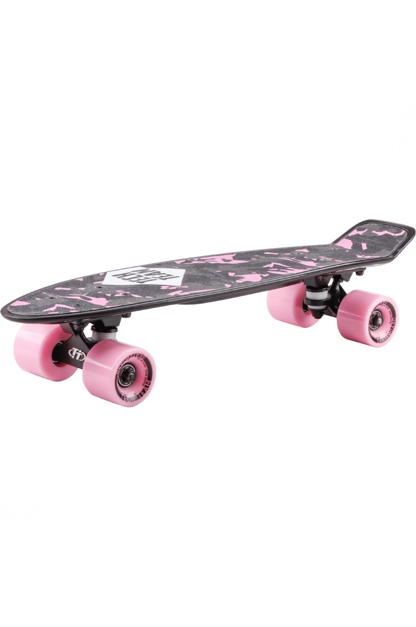 Скейтборд пластик TECH TEAM KIWI 22' black/pink NN007445