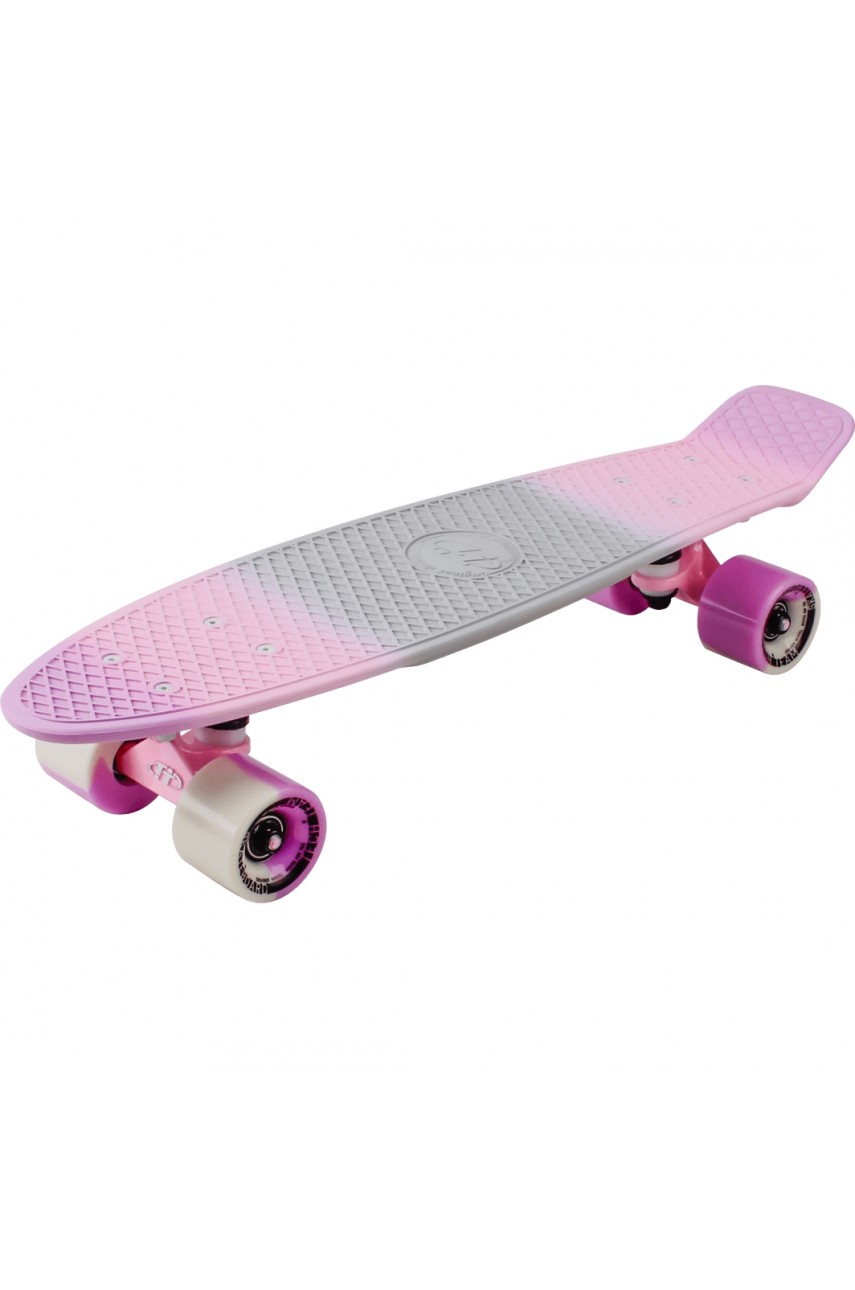Скейтборд TECH TEAM MULTICOLOR 22' pink/white NN007455