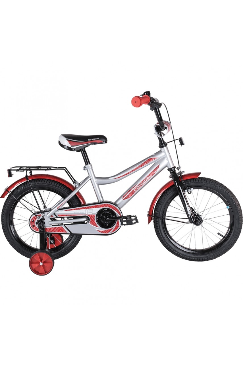 Детский велосипед TECH TEAM CANYON 14' белый (сталь) 2023 NN010225