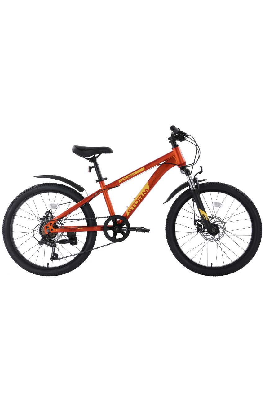 Велосипед TECH TEAM STORM 22'х12' оранжевый 2023 NN010427