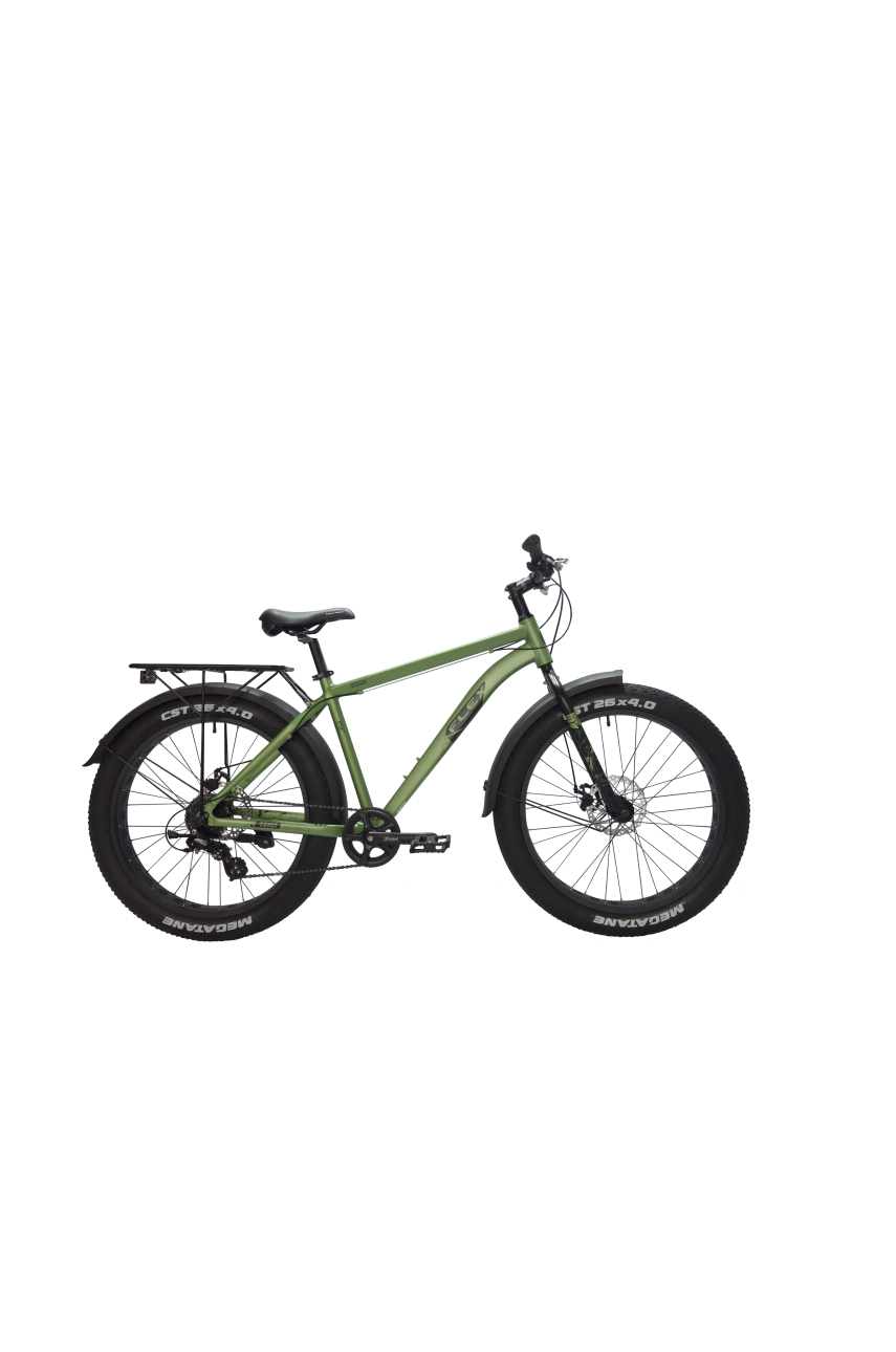 Велосипед TECH TEAM FLEX 26'х19' зеленый 2023 NN010432