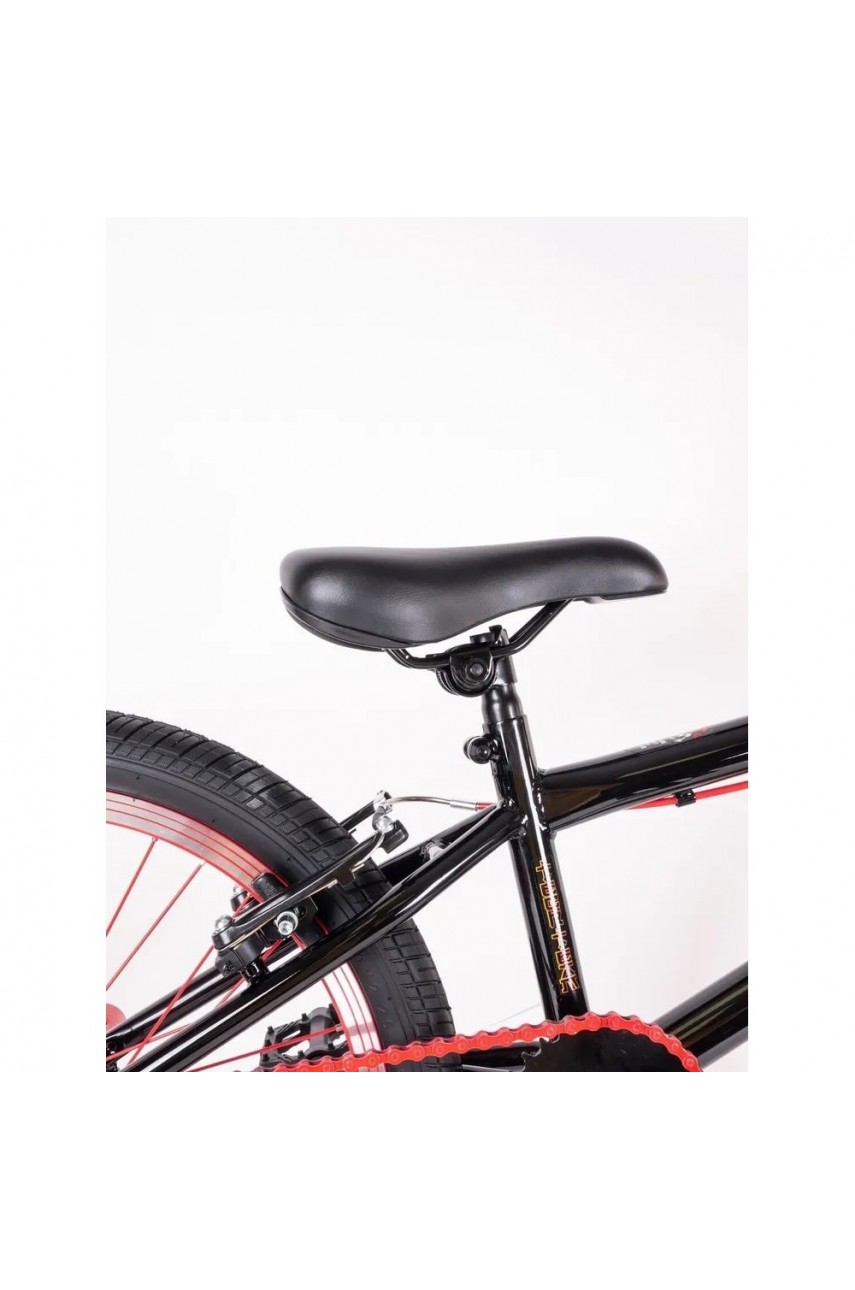 Велосипед BMX TECH TEAM FOX 20' черно-красный 2023 NN010436