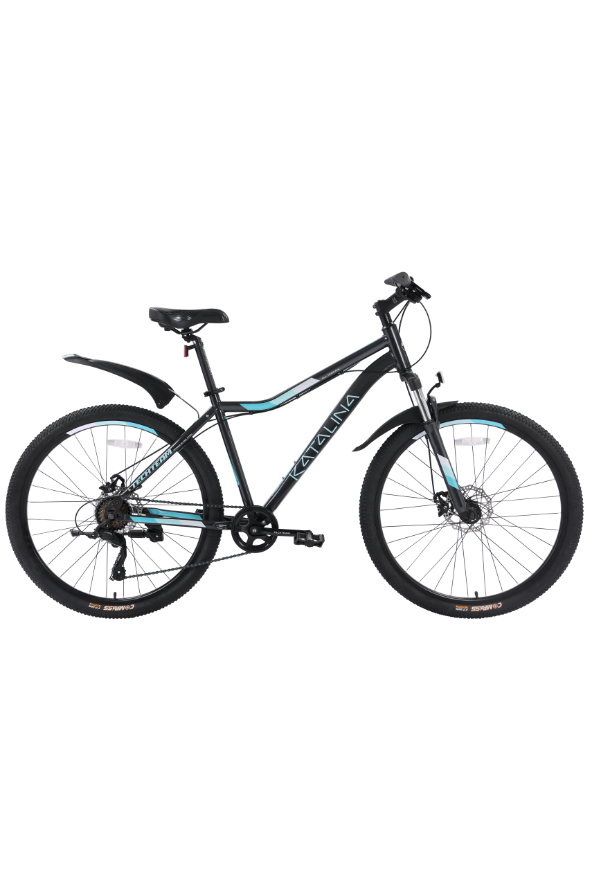 Велосипед TECH TEAM KATALINA 27.5'х15' чёрный 2023 NN010464