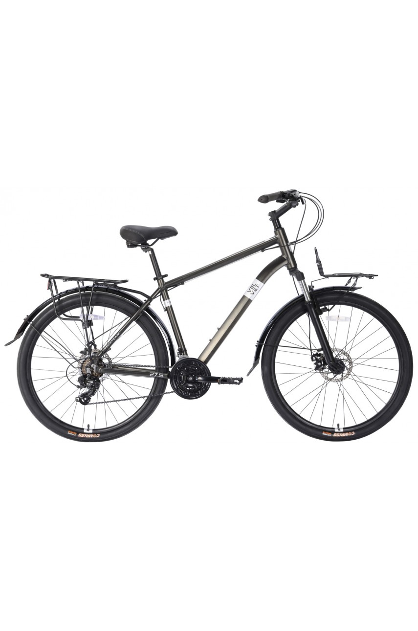 Велосипед TECH TEAM VELVET 27,5'х19' графит 2024 NN012241