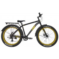 Велосипед TECH TEAM FLEX 26'х19' жёлтый 2024 NN012244