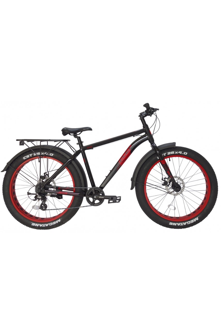 Велосипед TECH TEAM FLEX 26'х19' красный 2024 NN012245