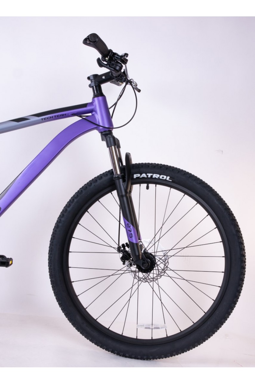 Велосипед TECH TEAM ELIS 27.5'х17' фиолетовый NN012304