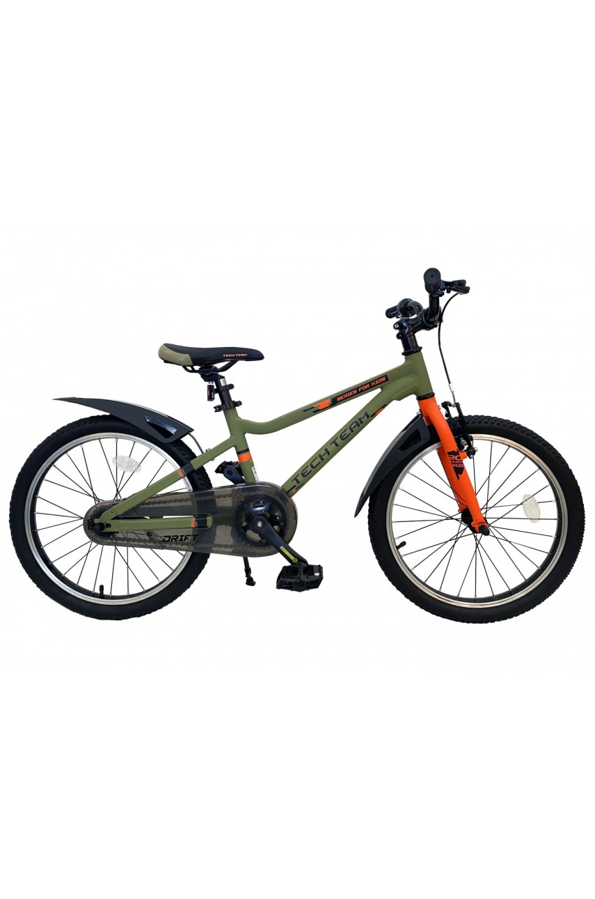 Детский велосипед TECH TEAM Drift 20' зеленый (алюминий) NN012335 модель NN012335 от Tech Team