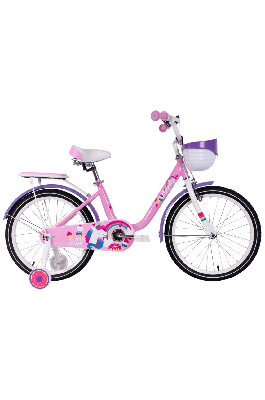 Детский велосипед TECH TEAM Melody 14' pink (сталь) NN012350