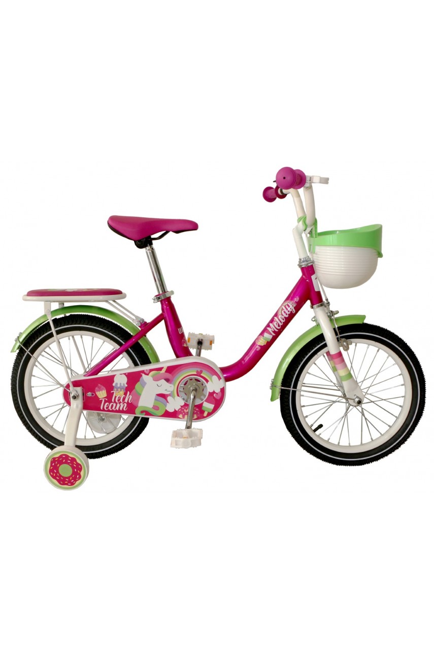 Детский велосипед TECH TEAM Melody 16' red (сталь) NN012354
