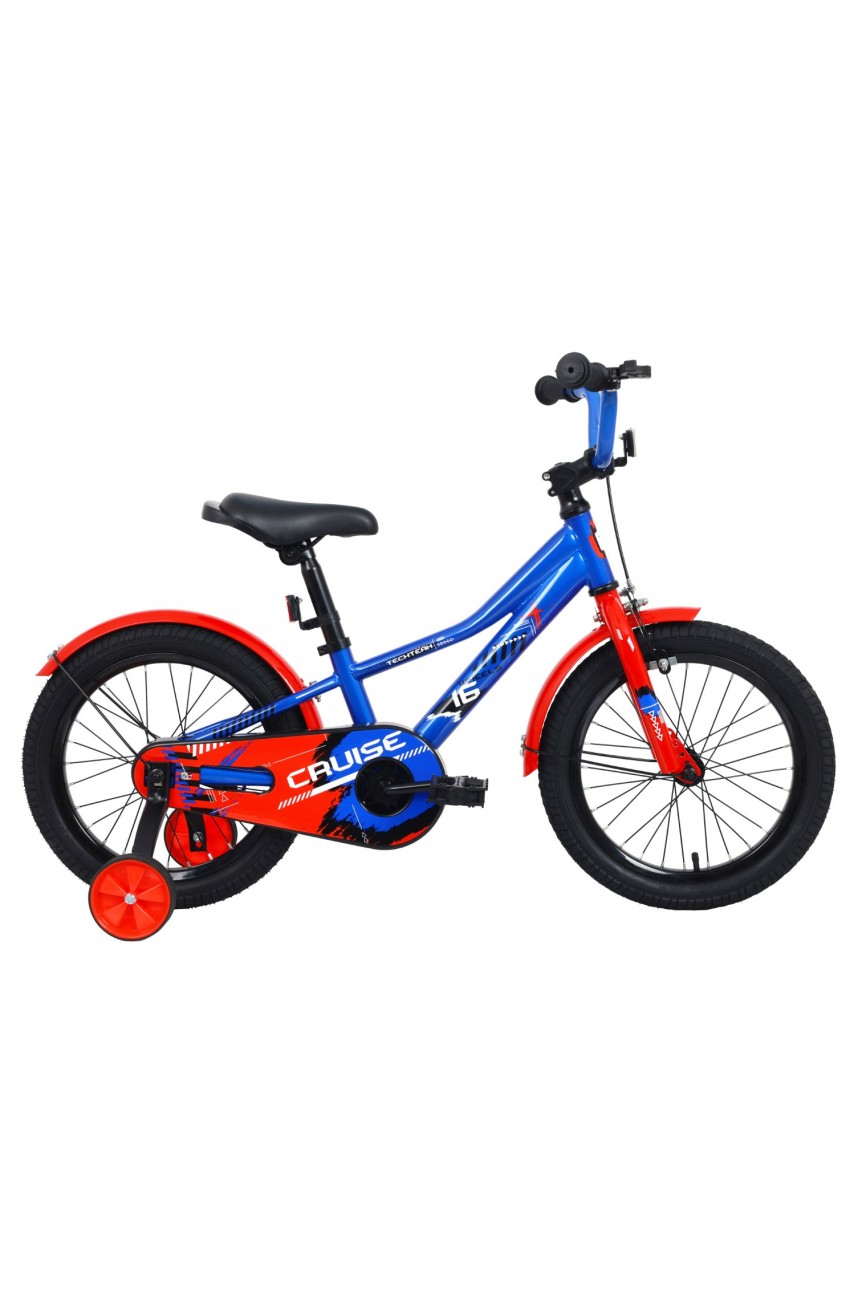 Детский велосипед TECH TEAM Cruise 18' blue (сталь) NN012342