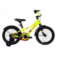 Детский велосипед TECH TEAM Cruise 14' neon green (сталь) NN012363